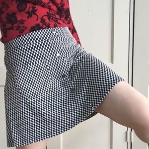 SANS SOUCI CHECKERED SKIRT